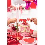 KONFETTI, SZÍV FORMA, FEHÉR 15 GRAMM (zacskós)