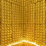 FÓLIA LUFI FAL, ARANY, 72 X 143 CM