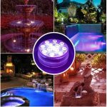 Merülő party fény vízálló 10 ledes