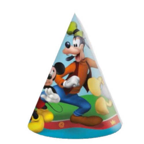 PAPÍR KALAP, MICKEY MOUSE, THE ROCK, 6 DB/CS