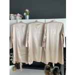 Szatén készülődős köntös esküvőre - 4 db-os CSOMAG AJÁNLAT 