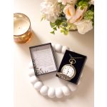 Vintage zsebóra, egyedi felirattal és díszdobozzal - SZÜLŐKÖSZÖNTŐ AJÁNDÉK