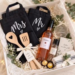   Mr & Mrs főzzünk együtt szett - Nászajándék/ Karácsonyi ajándék 