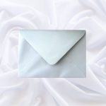 EZÜST FEHÉR boríték selyemfényű/gyöngyházfényű A6