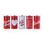 ESKÜVŐI DOBOZOK, RETRO, 14 X 7 CM