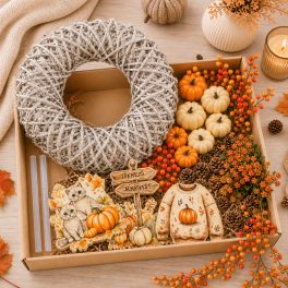 Őszi DIY Kopogtató Box - “Cozy Vibes”