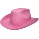 KALAP, TEXTIL, COWBOY, RÓZSASZÍN, FELNŐTT MÉRET