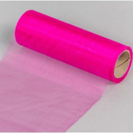 ORGANZA TEKERCS PINK 15CMX10M