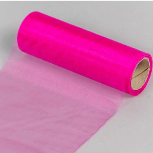 ORGANZA TEKERCS PINK 15CMX10M