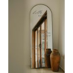 WEDDING DAY - ESKÜVŐI TÜKÖR MATRICA - EGYEDI FELIRATTAL