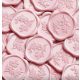Viaszpecsét gyöngyház rózsaszín eukaliptusz minta 10 db