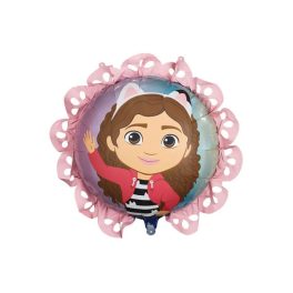   FÓLIA LUFI, GÖMB ALAKÚ, GABBY'S DOLLHOUSE, 52 CM, CSIPKÉS