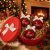 Merry Christmas Red Box – 3 db személyre szóló gömbbel