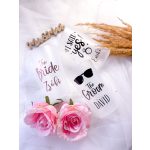 RE POHÁR, ESKÜVŐRE névre szóló pohár, KÖSZÖNETAJÁNDÉK 500 ml