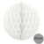 GÖMB LAMPION 20 CM, FEHÉR