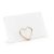 ÜLTETŐKÁRTYA TARTÓ, SZÍV, 2,5 CM, PEZSGŐ/ROSEGOLD SZÍNŰ, 10 db