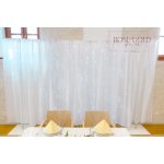 Főasztal háttér állvány esküvőre 3,5x3m - BÉRELHETŐ VESZPRÉMBEN 