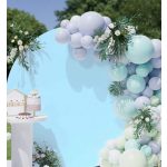 Arany színű kör  háttér állvány 2 méter - BÉRELHETŐ VESZPRÉMBEN 