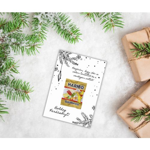 Vendég ajándék szépségszalonba - MINI GUMICUKORRAL