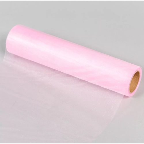 ORGANZA TEKERCS BABARÓZSASZÍN 23CMX10M