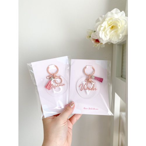 PLEXI kulcstartó névre szóló, egyedi ajándék 