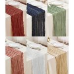 Géz asztalifutó 60x180 cm, TÖBB SZÍNBEN - BÉRELHETŐ VESZPRÉMBEN