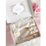 Prémium matt szívószálas üveg pohár, 500 ml