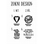 Örömapa ajándék box, fa dobozos  - Szülőköszöntő ajándék