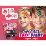 MY FIRST FACEPAINT - TIGER & DRAGON (TIGRIS + SÁRKÁNY) ARCFESTŐ