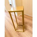 Fém virág állvány esküvőre 20x20x50cm - BÉRELHETŐ VESZPRÉMBEN 